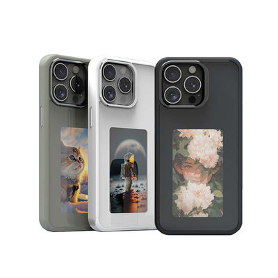 Couverture d'écran de protection de téléphone portable E-Ink NFC Pour iPhone 13 14 15 Pro Max Anti Drop